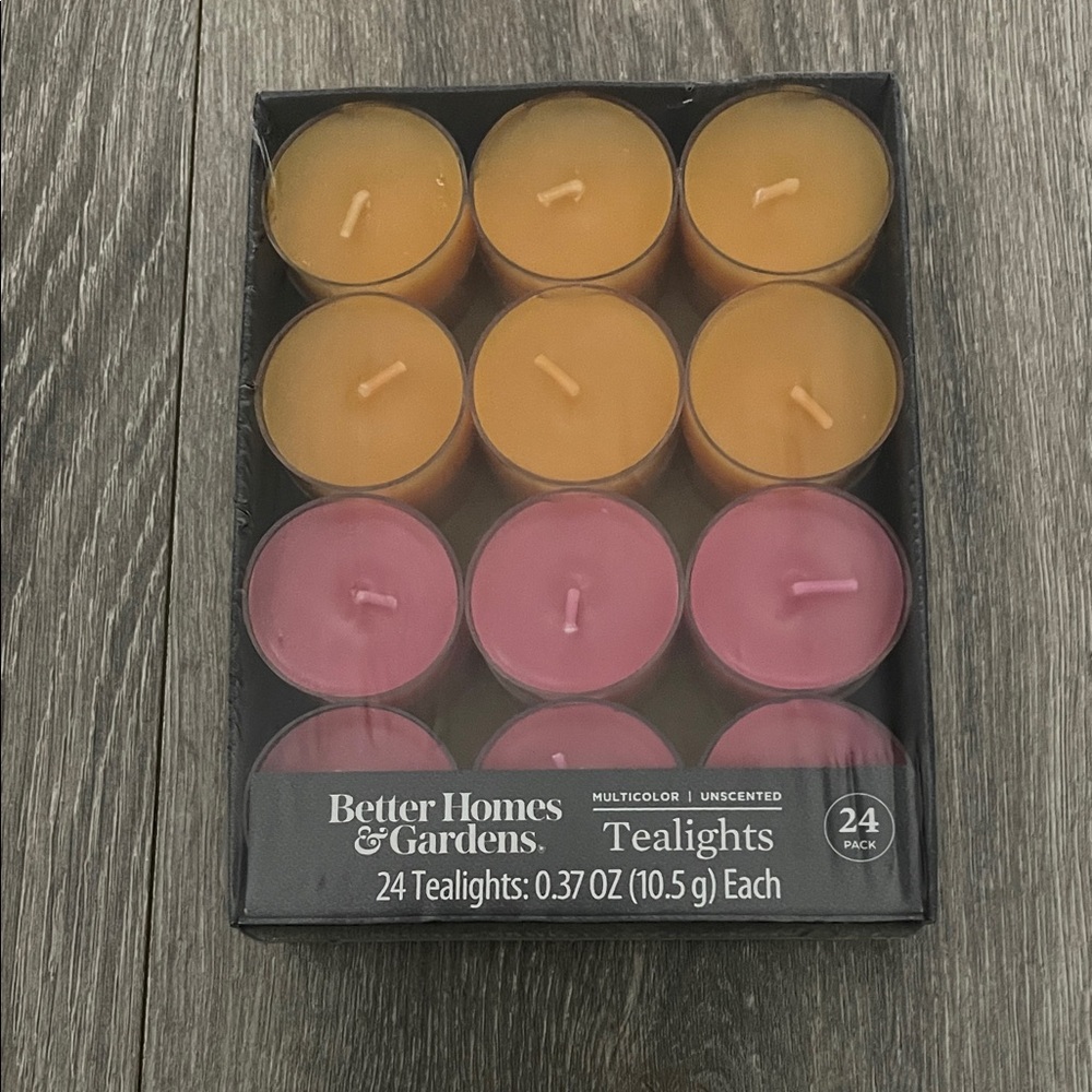 Better Homes & Gardens Multicolor Tealights